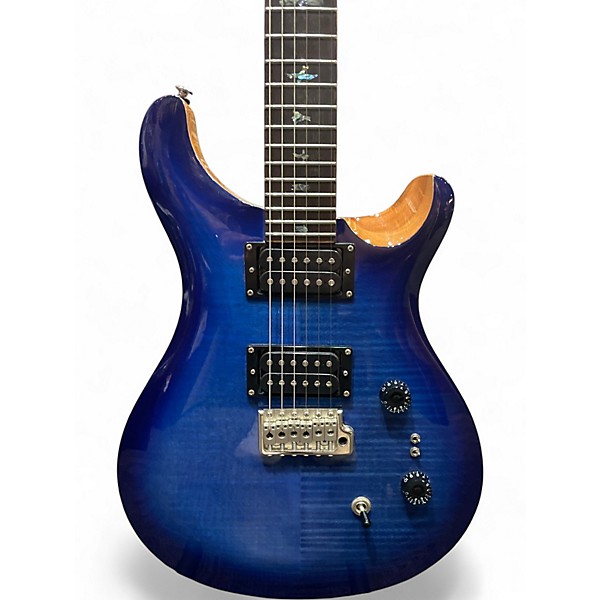 Used PRS 35TH ANNIVERSARY SE CUSTOM 24 BLUE Solid Body Electric Guitar