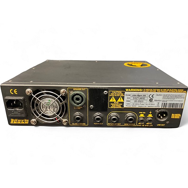 Used Markbass Little Mark Backline 250 250W Bass Amp Head