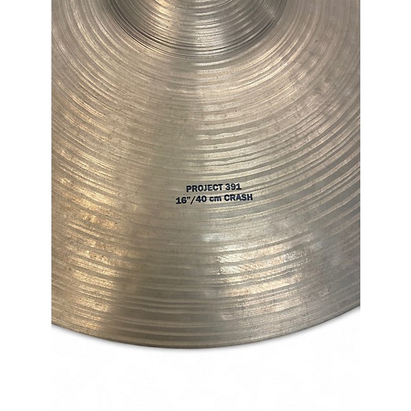 Used Zildjian 16in PROJECT 391 Cymbal
