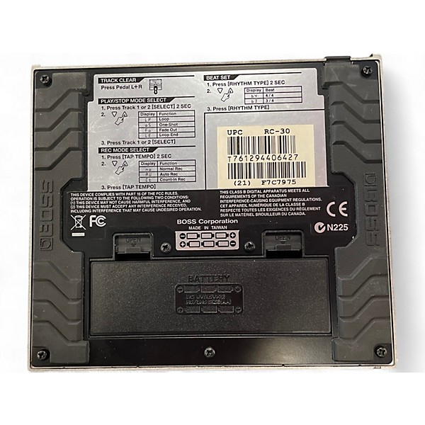 Used BOSS RC30 Loop Station Twin Pedal