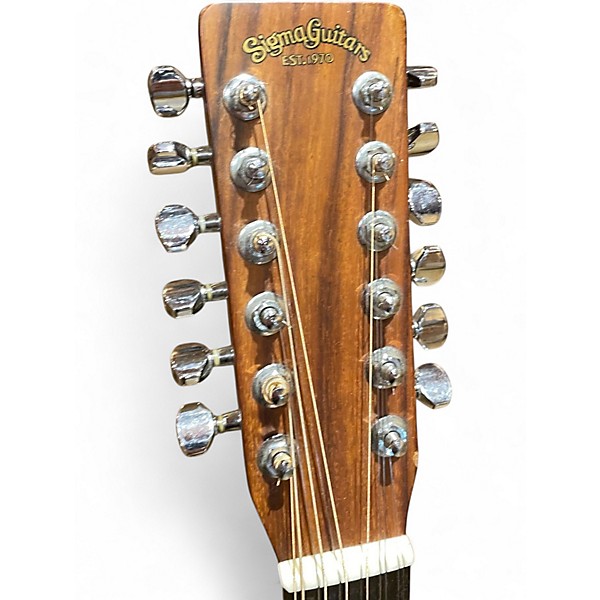 Used SIGMA DM12-4 Natural 12 String Acoustic Guitar