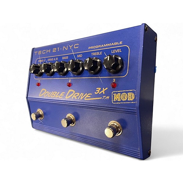 Used Tech 21 Double Drive 3X Effect Pedal