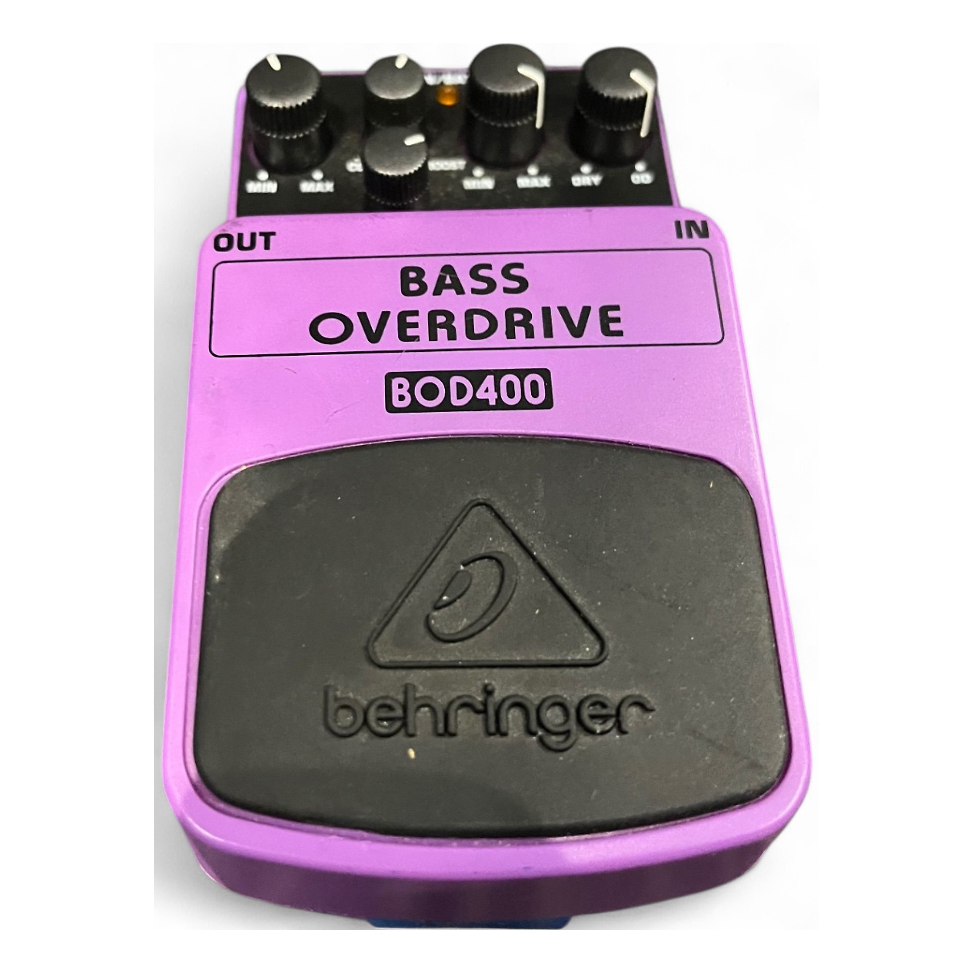 ベース BEHRINGER BASS OVERDRIVE BOD400 Behringer BOD400 Bass Overdrive Pedal | Sweetwater