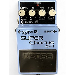 Used BOSS CH1 Super Chorus Effect Pedal