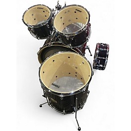 Used Yamaha 5 Piece Stage Custom black Drum Kit
