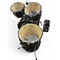 Used Yamaha 5 Piece Stage Custom black Drum Kit thumbnail