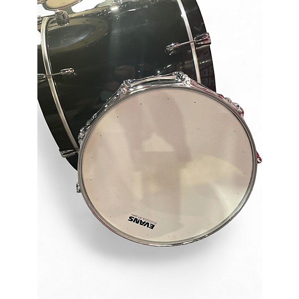 Used Yamaha 5 Piece Stage Custom black Drum Kit