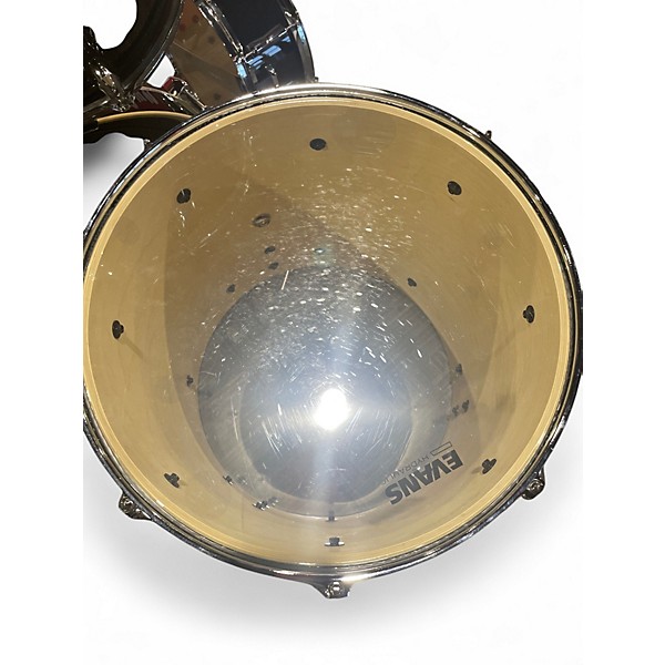 Used Yamaha 5 Piece Stage Custom black Drum Kit