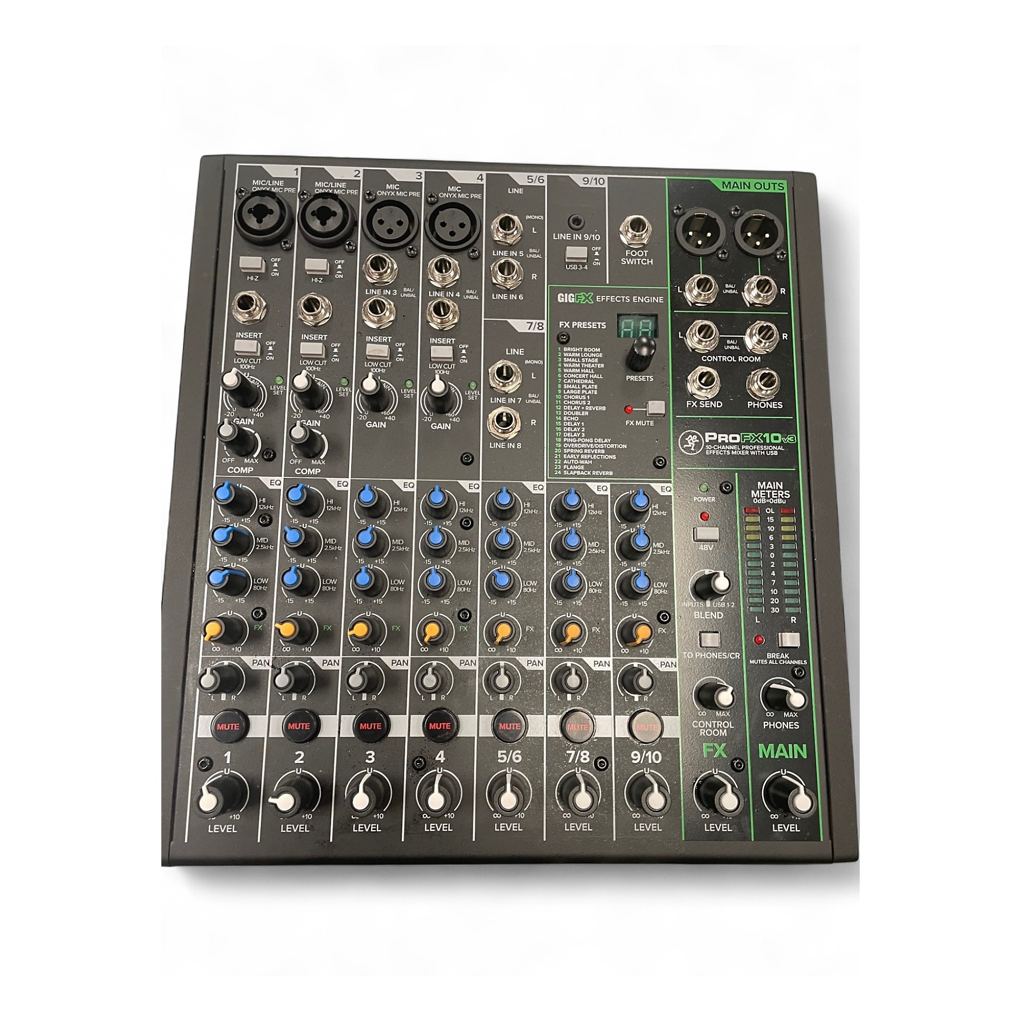 DJ機材 MACKIE ProFX10v3 MACKIE ProFX10v3+｜ミュージックランドKEY