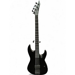 Used Esp Ltd BLACK METAL BASS BLACK Electric Bass Guitar