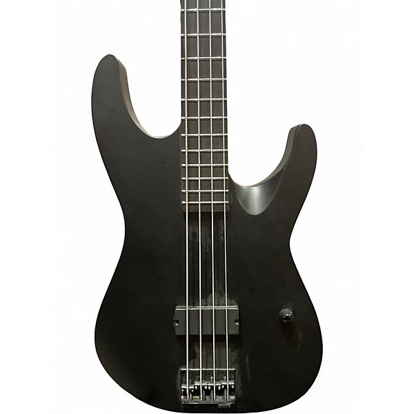 Used Esp Ltd BLACK METAL BASS BLACK Electric Bass Guitar