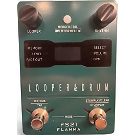 Used Flamma FS21 Looper & Drum Pedal