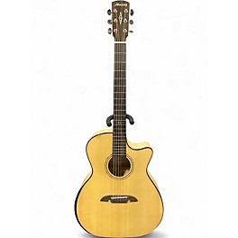 Used Alvarez AEG80CE Natural Acoustic Electric Guitar