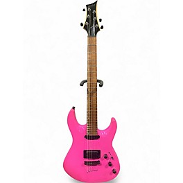Used Mitchell MD200 Pink Solid Body Electric Guitar
