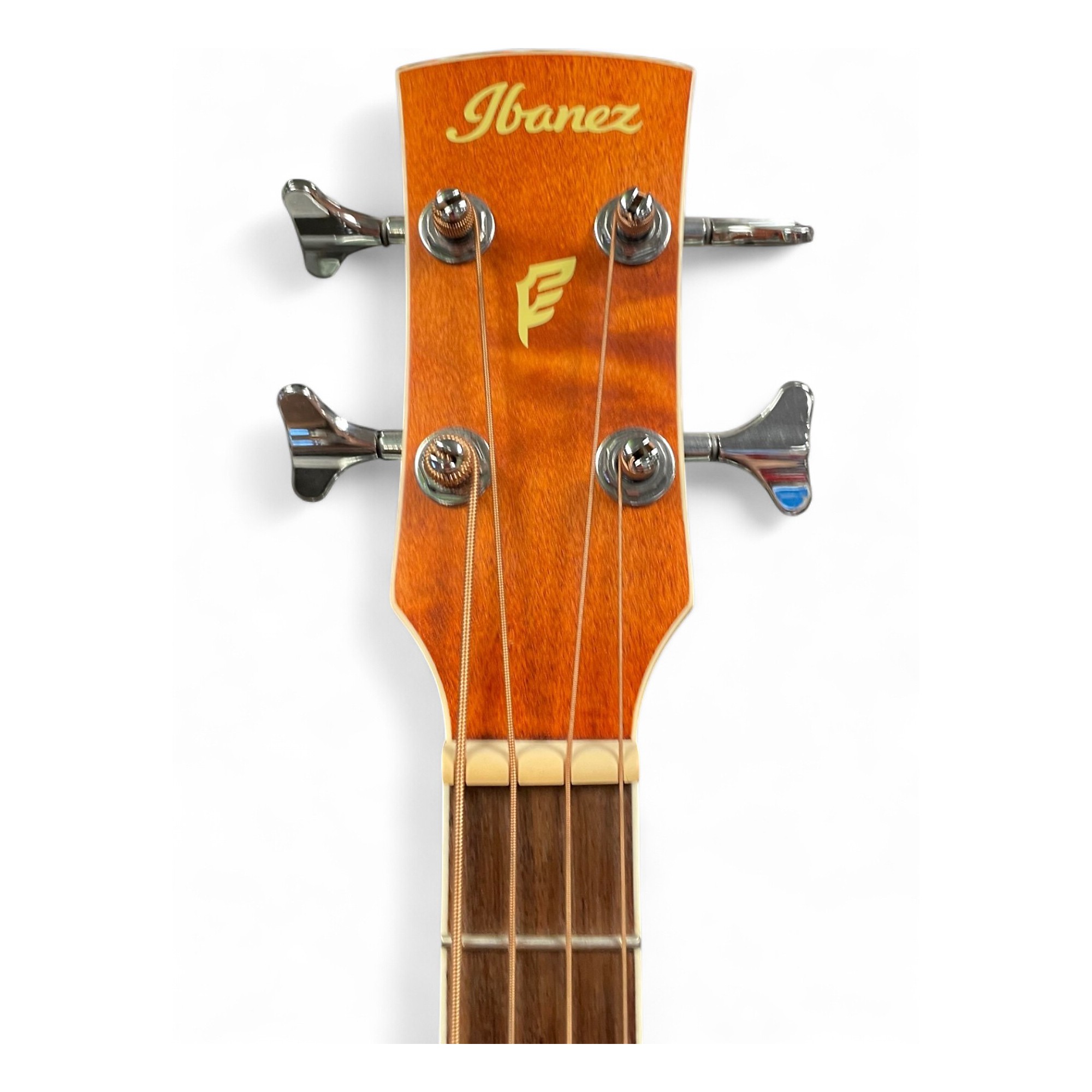 Used Ibanez PNB14E OPN NATURAL Acoustic Bass Guitar NATURAL