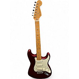 Used Fender 1957 American Vintage Stratocaster Candy Apple Red Solid Body Electric Guitar