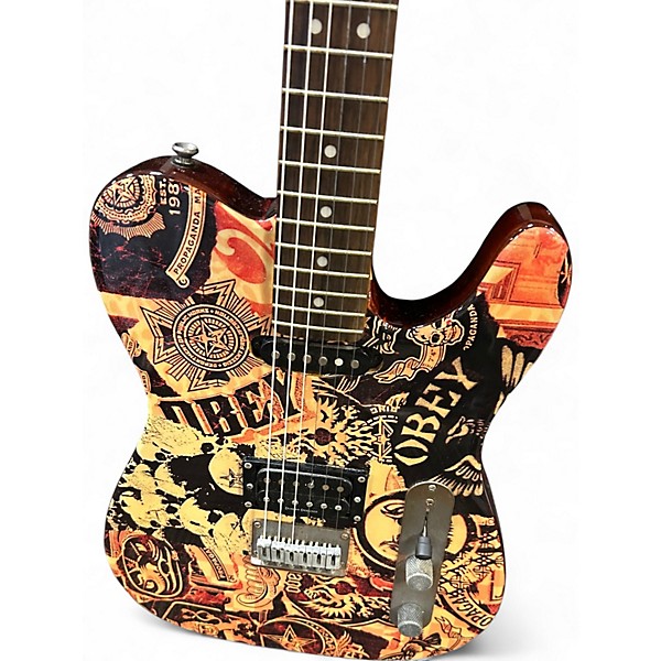 Squier by Fender OBEY Telecaster 送料込み Used 2010 Squier OBEY STANDARD TELECASTER Natural Solid Body