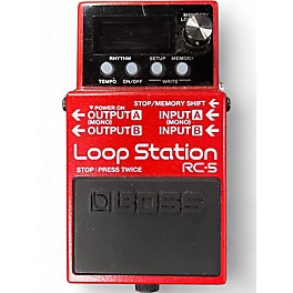 Used BOSS RC5 Loop Station Pedal