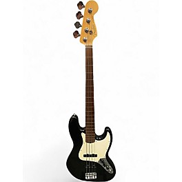 Used Fender American Standard Jazz Bass Fretless Black Electric Bass Guitar