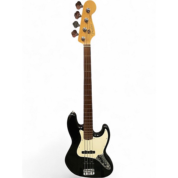 Used Fender American Standard Jazz Bass Fretless Black Electric Bass Guitar