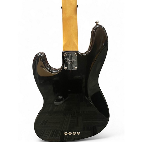Used Fender American Standard Jazz Bass Fretless Black Electric Bass Guitar