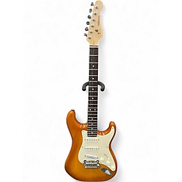 Used G&L FULLERTON DELUXE LEGACY AMBER BURST Solid Body Electric Guitar