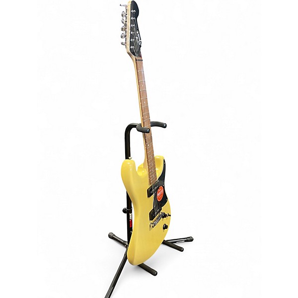 Used 2023 Squier Paranormal Stratosonic Vintage Blonde Solid Body Electric Guitar