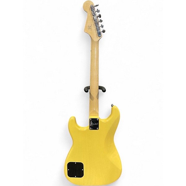 Used 2023 Squier Paranormal Stratosonic Vintage Blonde Solid Body Electric Guitar