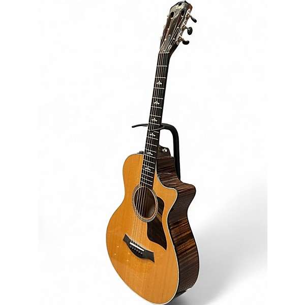 Used Taylor 612CE 12 FRET Natural Acoustic Electric Guitar