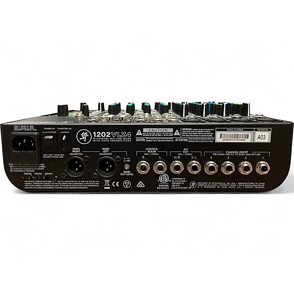 Used Mackie 1202VLZ4 Powered Mixer | Guitar Center