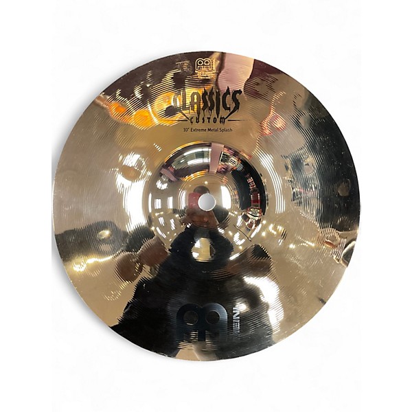 Used MEINL 10in CLASSICS CUSTOM EXTREME METAL SPLASH Cymbal