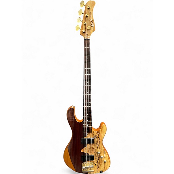 Used Cort Jeff Berlin Series Rithimic NATURAL Electric Bass Guitar