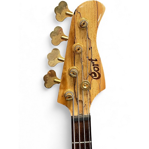 Used Cort Jeff Berlin Series Rithimic NATURAL Electric Bass Guitar