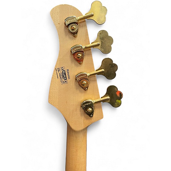 Used Cort Jeff Berlin Series Rithimic NATURAL Electric Bass Guitar