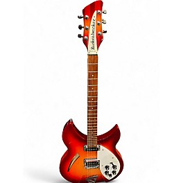 Used 2011 Rickenbacker 330 Fireglo Hollow Body Electric Guitar