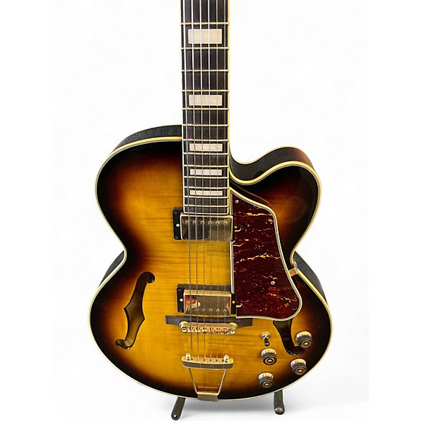 Used Ibanez AF95FM 2 Color Sunburst Hollow Body Electric Guitar