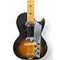 Vintage 1950s Kay Value Leader Tobacco Sunburst Solid Body Electric Guitar