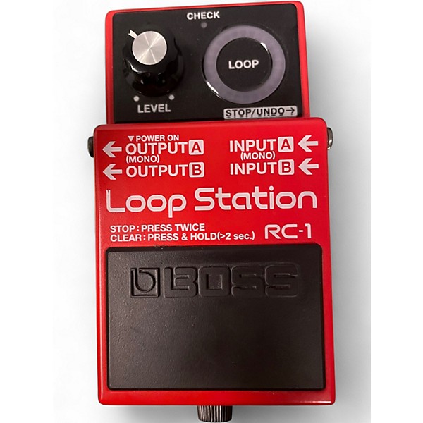 ギター BOSS RC-1 Loop Station Loop Pedal Used BOSS RC1 Loop Station Pedal | Guitar Center