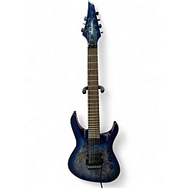 Used Jackson Chris Broderick Soloist 7 String TRANSPARANT BLUE Solid Body Electric Guitar