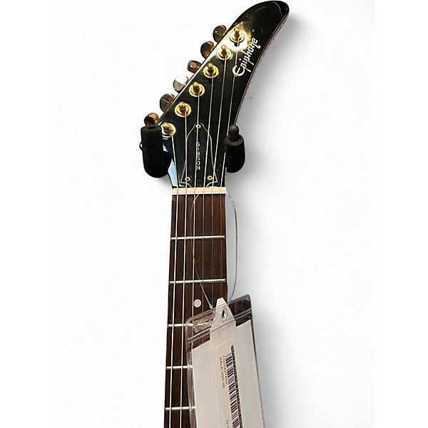 Used Epiphone Explorer Natural Solid Body Electric Guitar