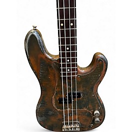 Used Trussart steelcaster custom bass aged metal Electric Bass Guitar