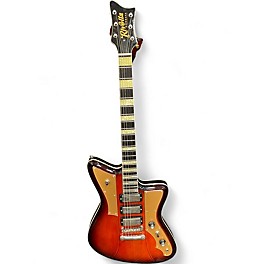 Used Rivolta Mondata Sunburst Solid Body Electric Guitar