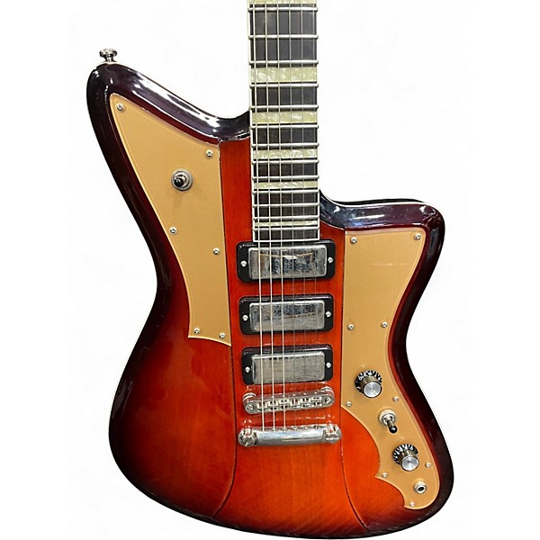 Used Rivolta Mondata Sunburst Solid Body Electric Guitar