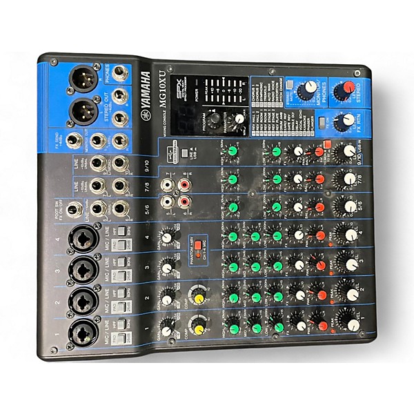 Used Yamaha MG10XU Unpowered Mixer | Guitar Center