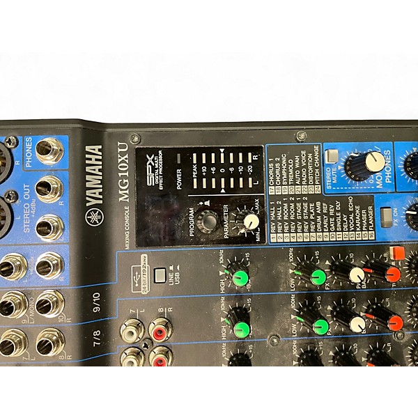Used Yamaha MG10XU Unpowered Mixer | Guitar Center