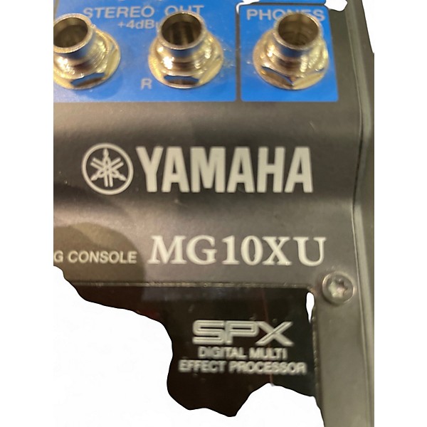 Used Yamaha MG10XU Unpowered Mixer