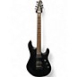 Used Sterling by Music Man JP50 John Petrucci Signature MATTE BLACK Solid Body Electric Guitar thumbnail