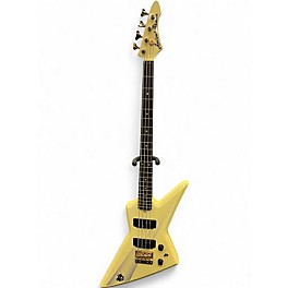 Used Aria Pro II ZZB Deluxe Cream Electric Bass Guitar