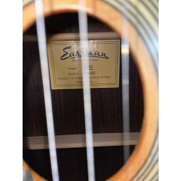 Used Eastman DMI Natural Acoustic Guitar