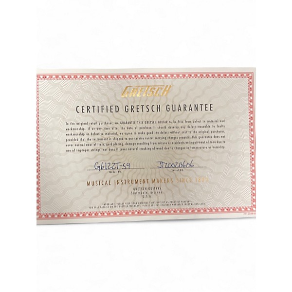 Used Gretsch Guitars G6122-1959 Chet Atkins Signature Country Gentleman Trans Crimson Red Hollow Body Electric Guitar